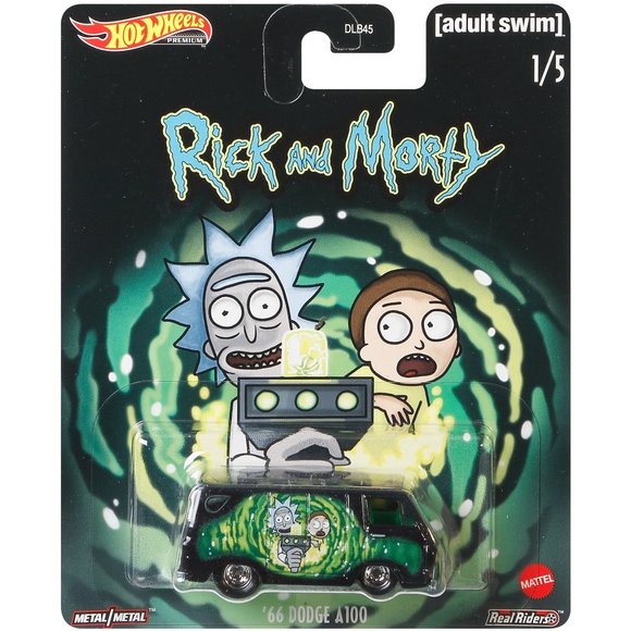 Hot Wheels Adult Swim Rick & Morty '66 Dodge A100 1/5 - Picture 1 of 4